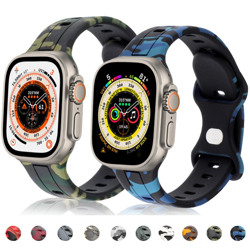 Silicone Strap For Apple Watch Ultra Bracelet/Strap