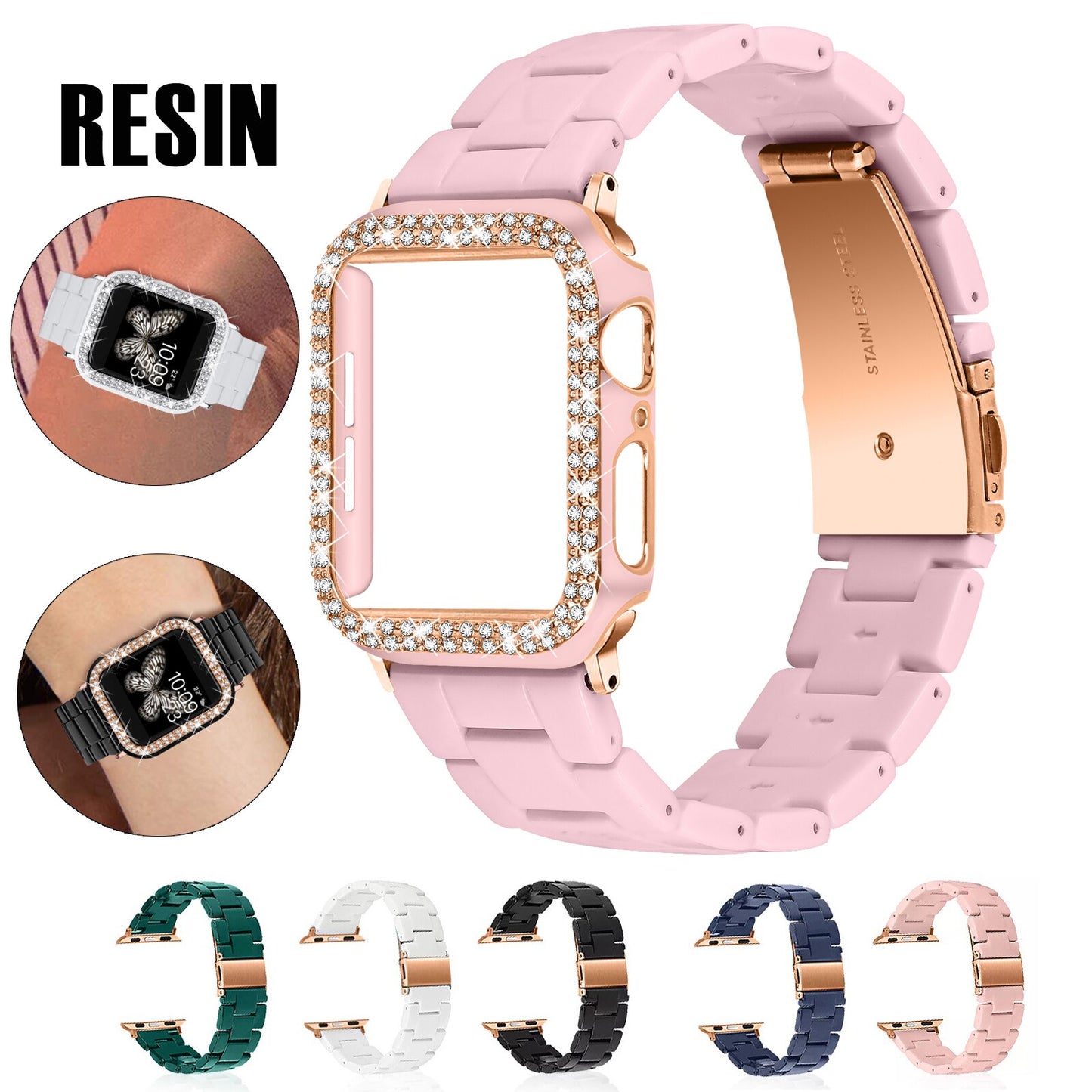 Apple Watch Light Resin Strap Band/ Mod Kit