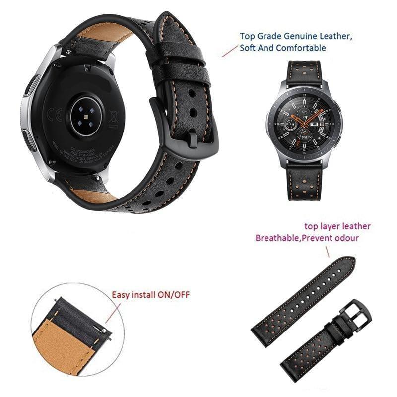 Genuine Leather Apple Watch Band - arleathercraft