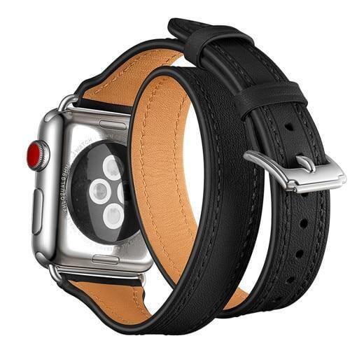 Genuine Leather Apple Watch Band - arleathercraft