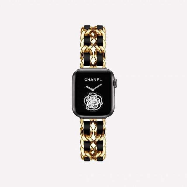 Stainless Steel Apple Watch Strap - arleathercraft