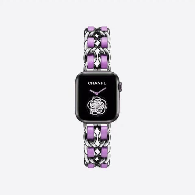 Stainless Steel Apple Watch Strap - arleathercraft