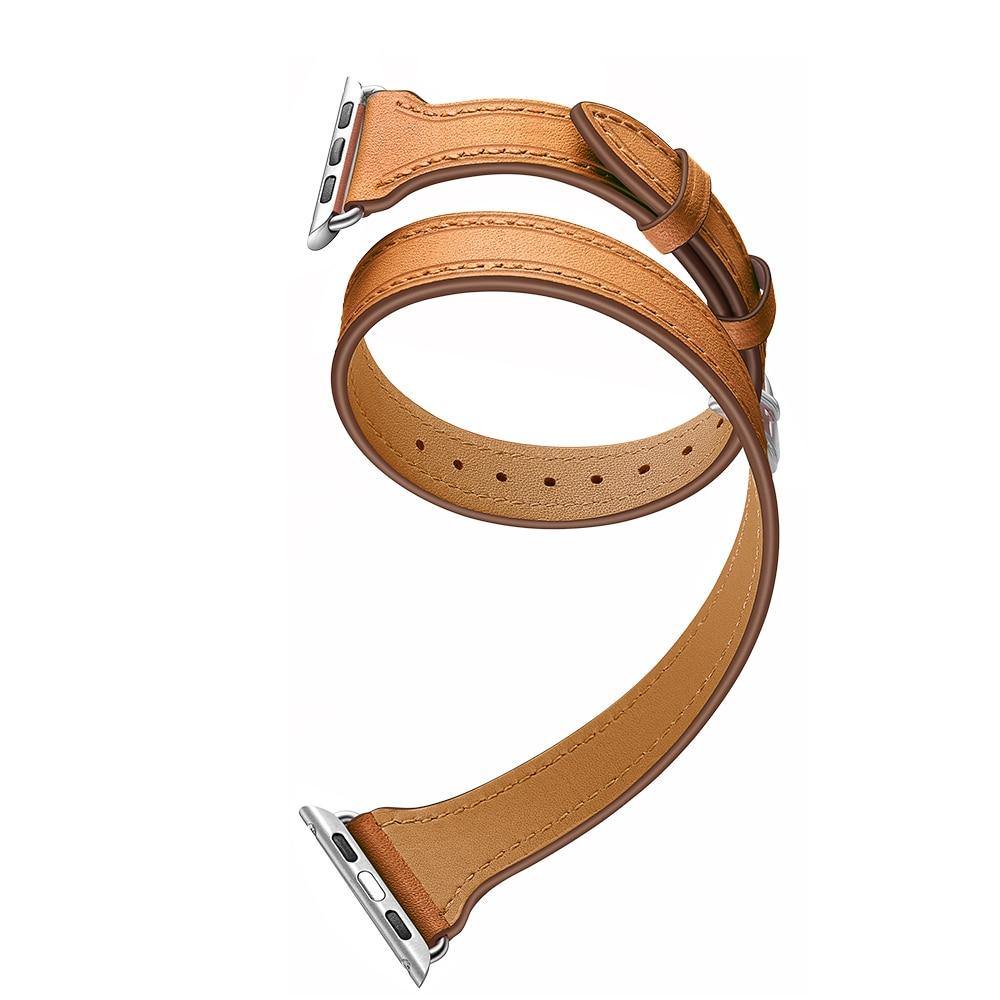 Genuine Leather Apple Watch Band - arleathercraft