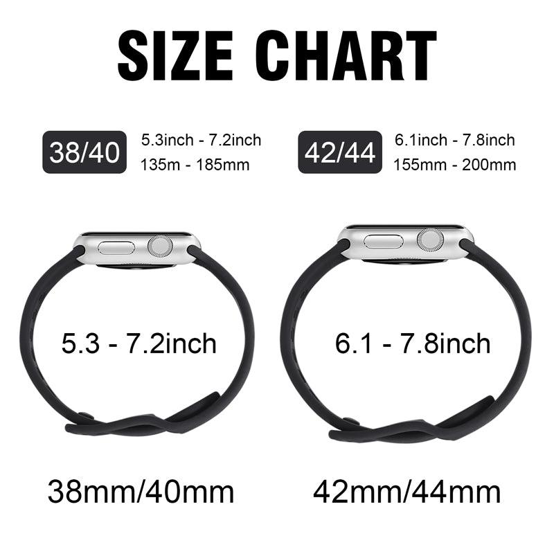 Silicone Apple Watch Band - arleathercraft