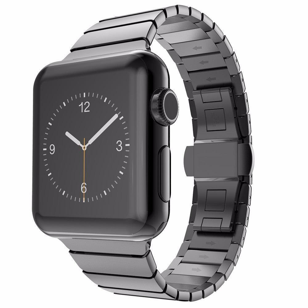 Stainless Steel Strap Apple Watch - arleathercraft