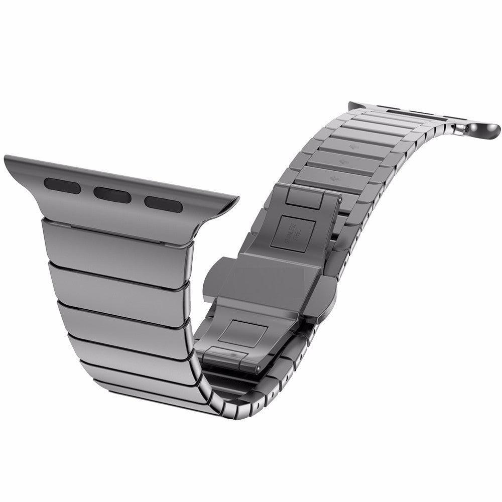 Stainless Steel Strap Apple Watch - arleathercraft