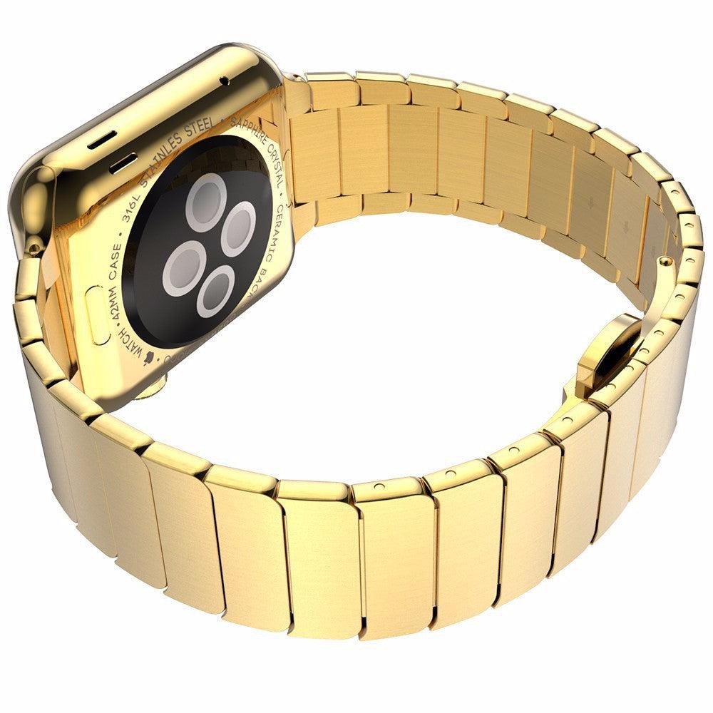 Stainless Steel Strap Apple Watch - arleathercraft
