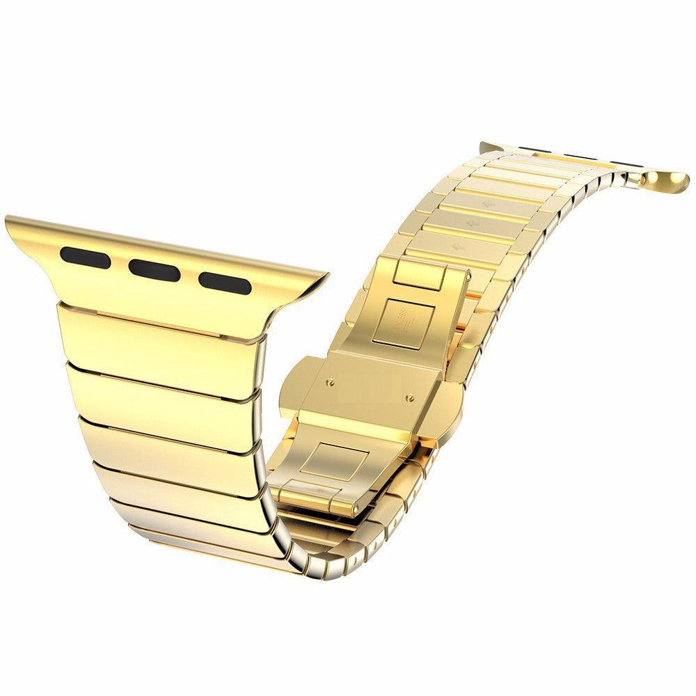 Stainless Steel Strap Apple Watch - arleathercraft