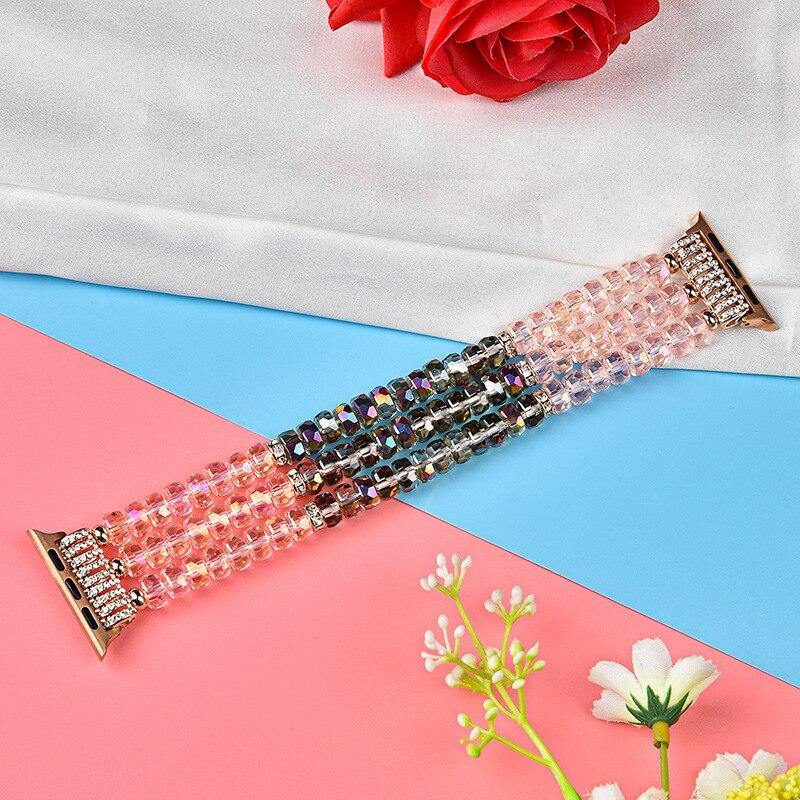 Pearl Apple Watch Band - arleathercraft