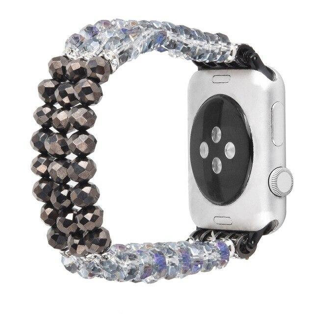 Pearl Apple Watch Band - arleathercraft