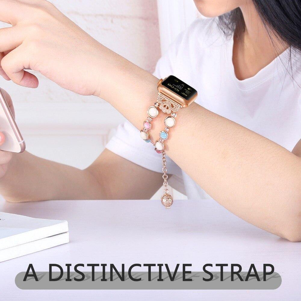 Jewelry Apple Watch Band - arleathercraft