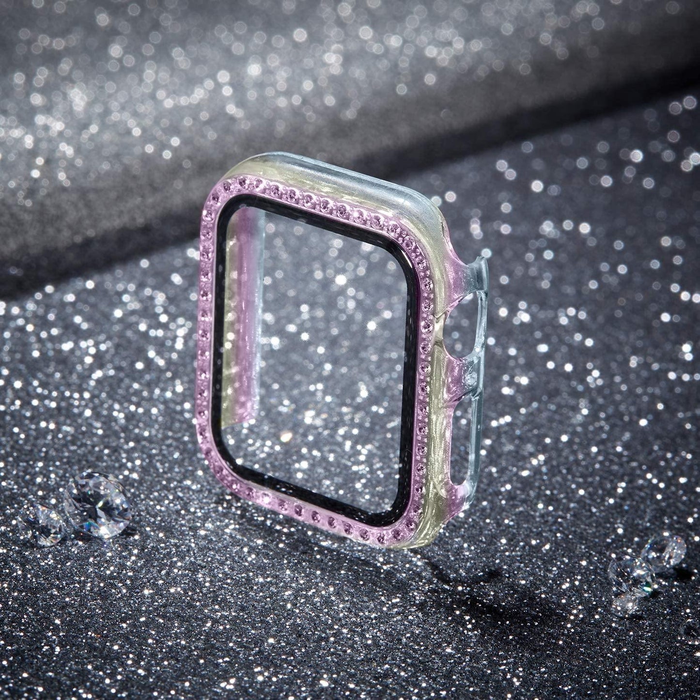 Diamond Apple Watch Case - arleathercraft
