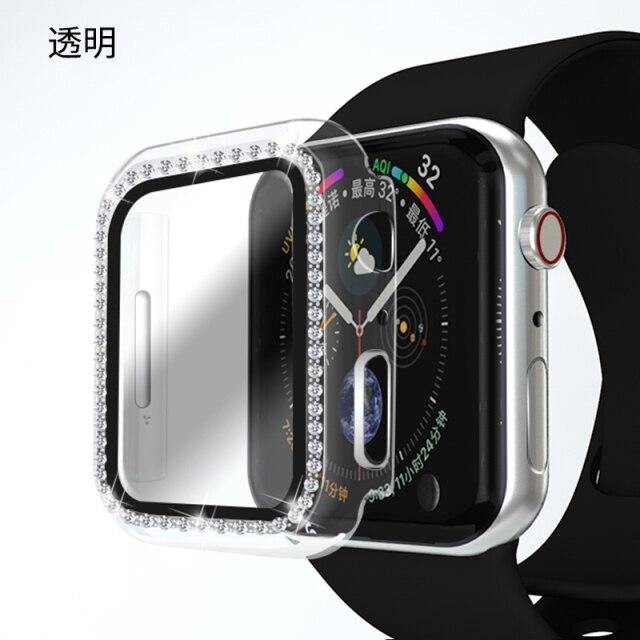 Diamond Apple Watch Case - arleathercraft