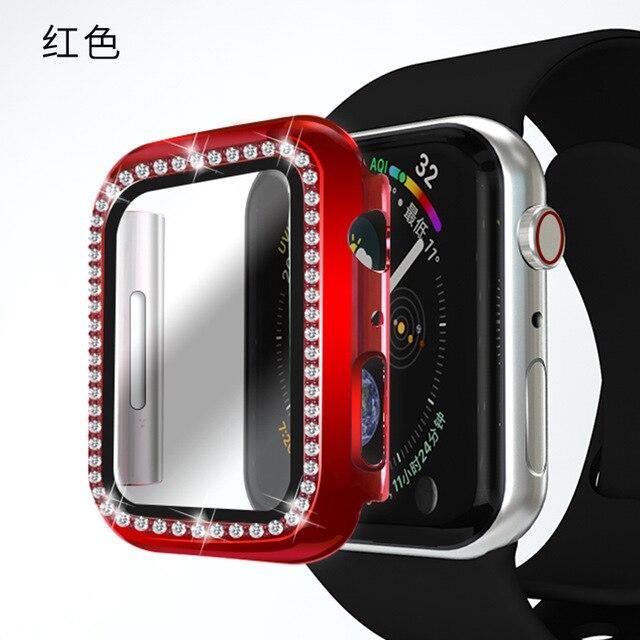 Diamond Apple Watch Case - arleathercraft