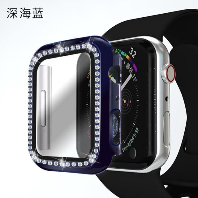 Diamond Apple Watch Case - arleathercraft