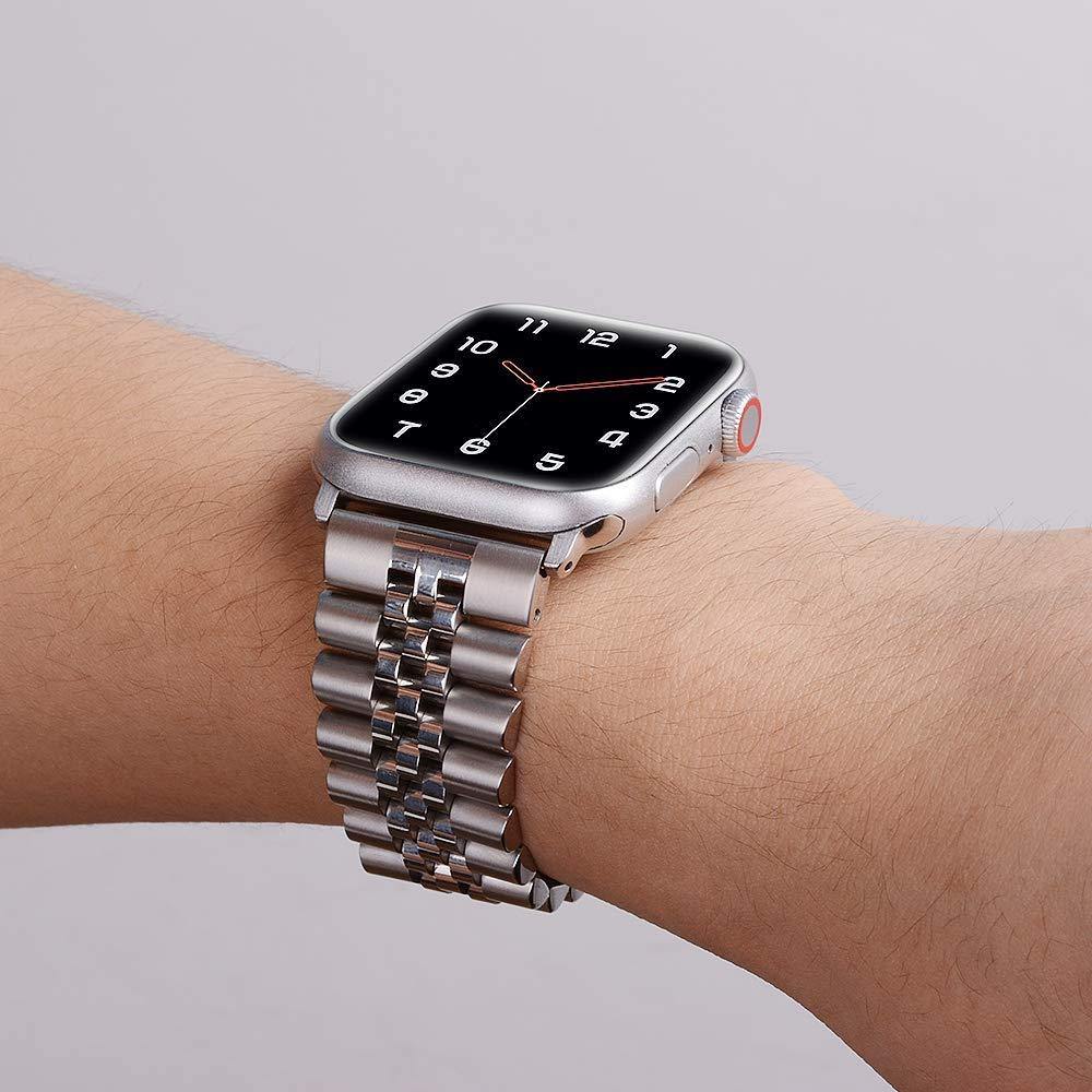 Stainless Steel Apple Watch Strap - arleathercraft