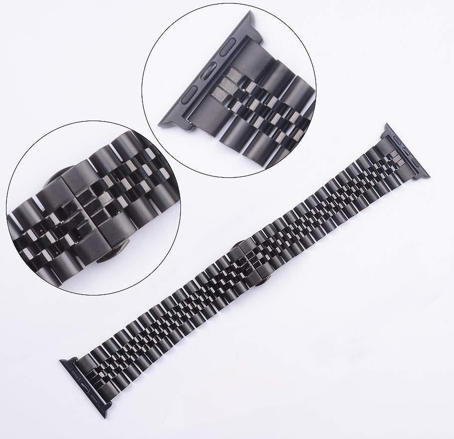 Stainless Steel Apple Watch Strap - arleathercraft
