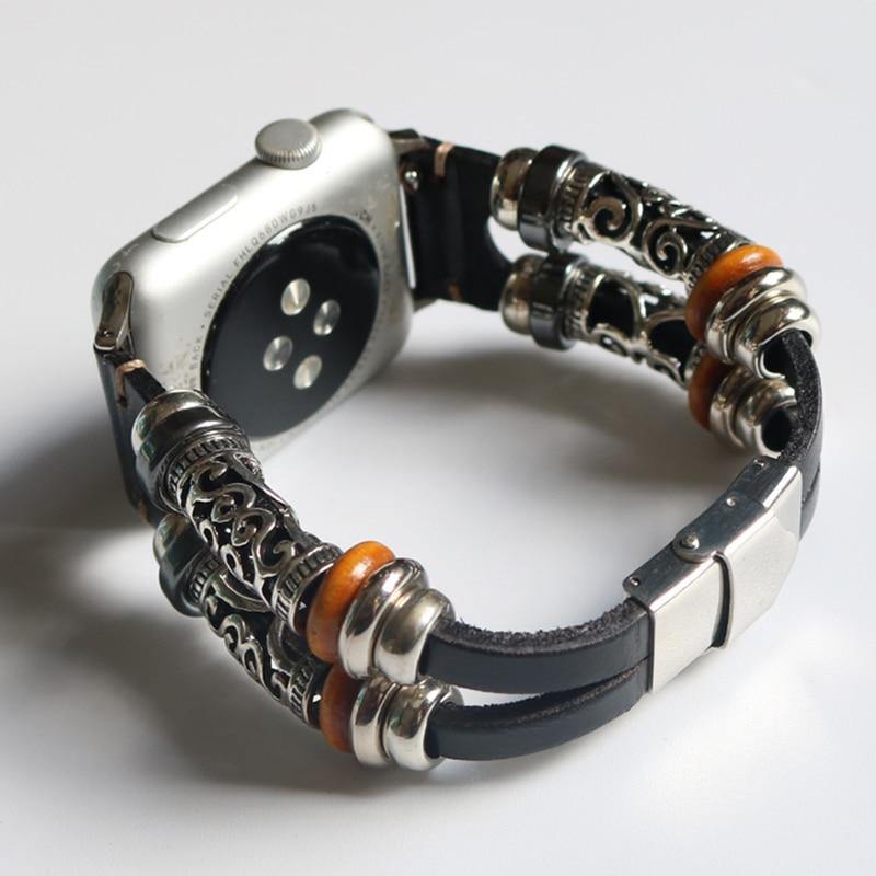 Vintage Apple Watch Band - arleathercraft