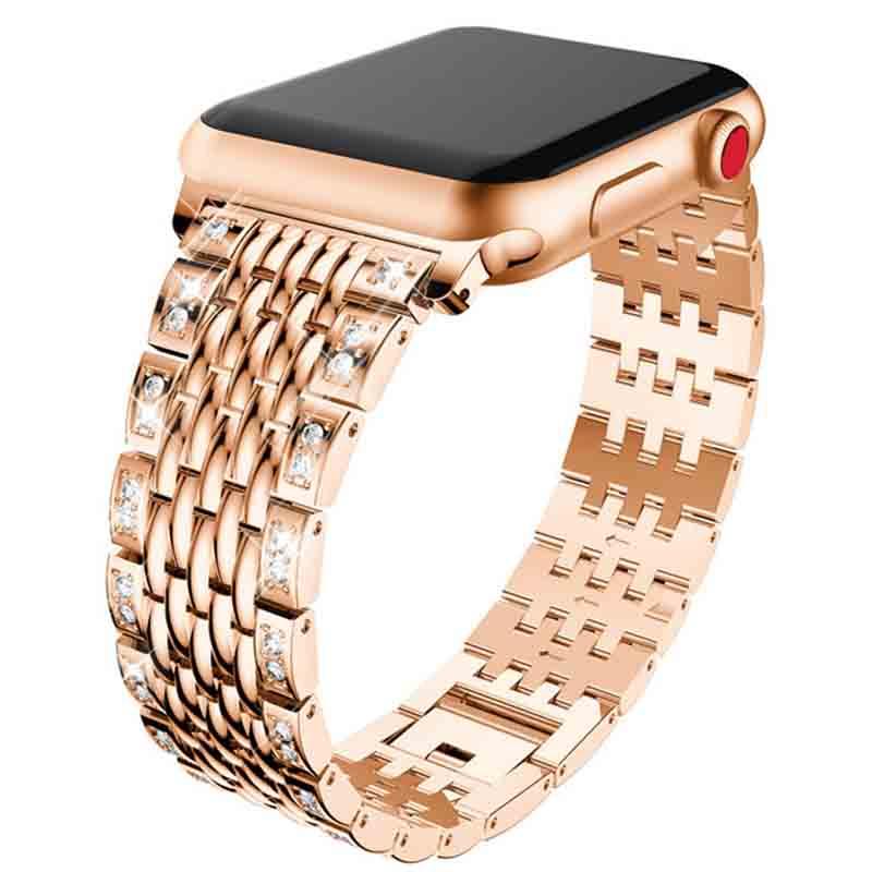 Stainless Steel Strap Apple Watch - arleathercraft