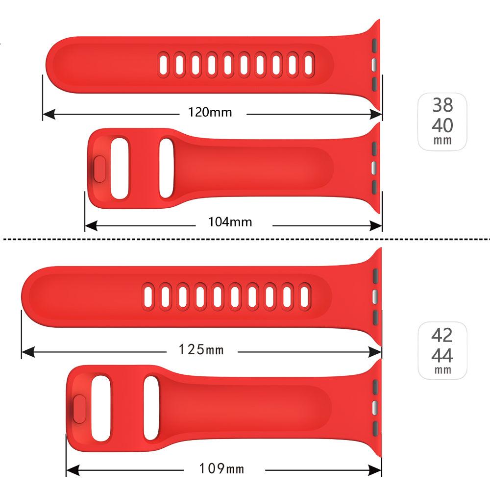 Silicone Apple Watch Band - arleathercraft