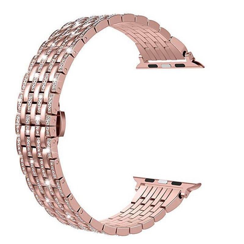 Diamond Apple Watch Band - arleathercraft