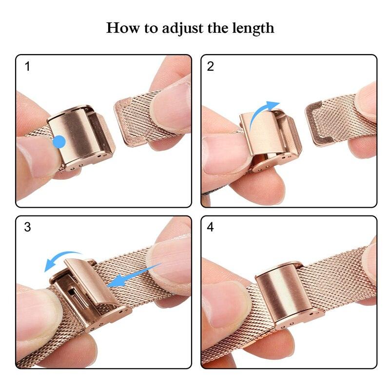Milanese Apple Watch Band - arleathercraft