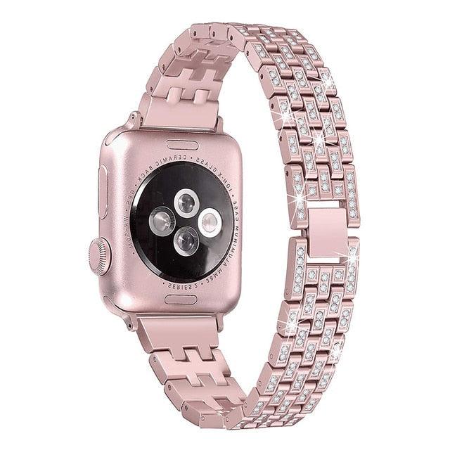 Stainless Steel Apple Watch Strap - arleathercraft