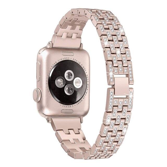 Stainless Steel Apple Watch Strap - arleathercraft