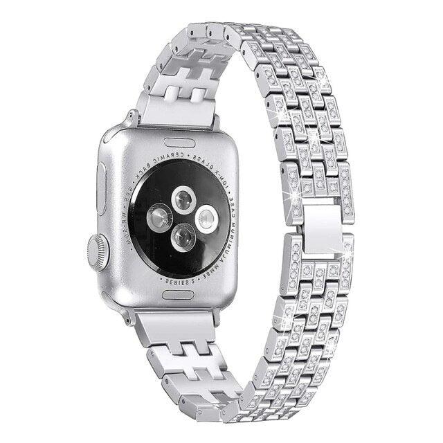 Stainless Steel Apple Watch Strap - arleathercraft