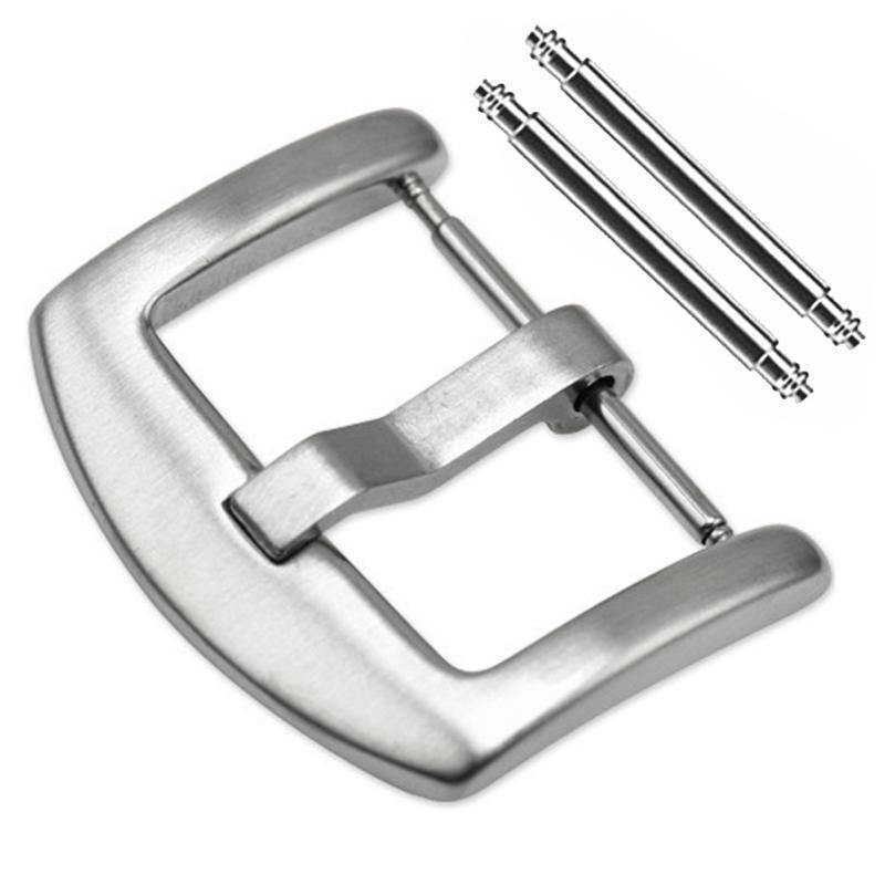 Stainless Steel Watch Band Buckle - arleathercraft