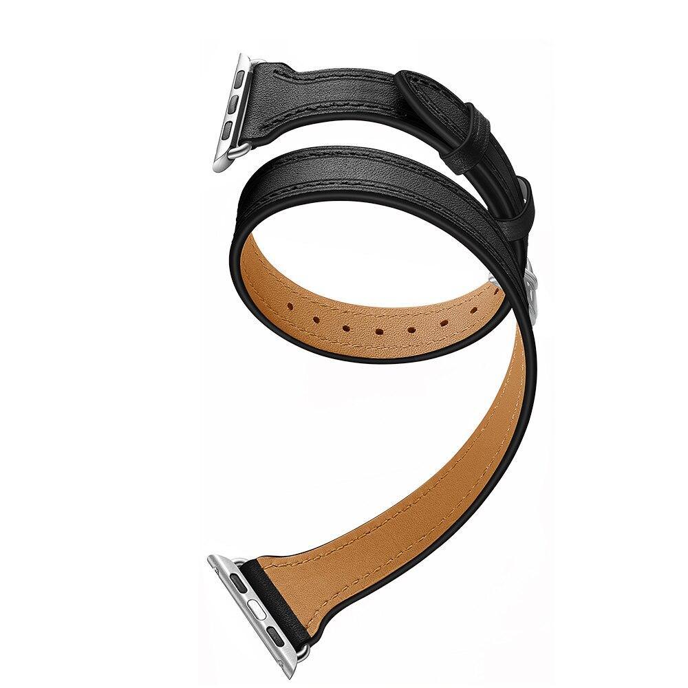 Genuine Leather Apple Watch Band - arleathercraft