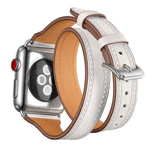 Genuine Leather Apple Watch Band - arleathercraft
