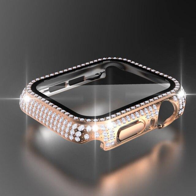 Diamond Apple Watch Case - arleathercraft