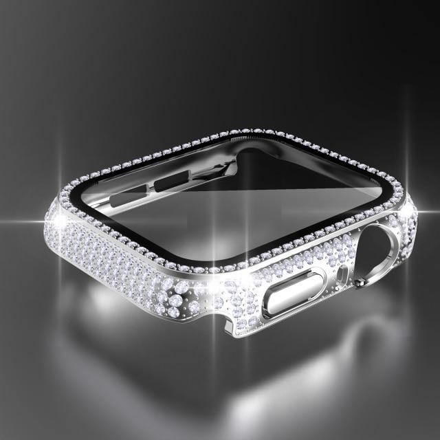 Diamond Apple Watch Case - arleathercraft