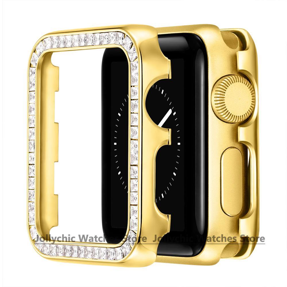 Diamond Apple Watch Case - arleathercraft