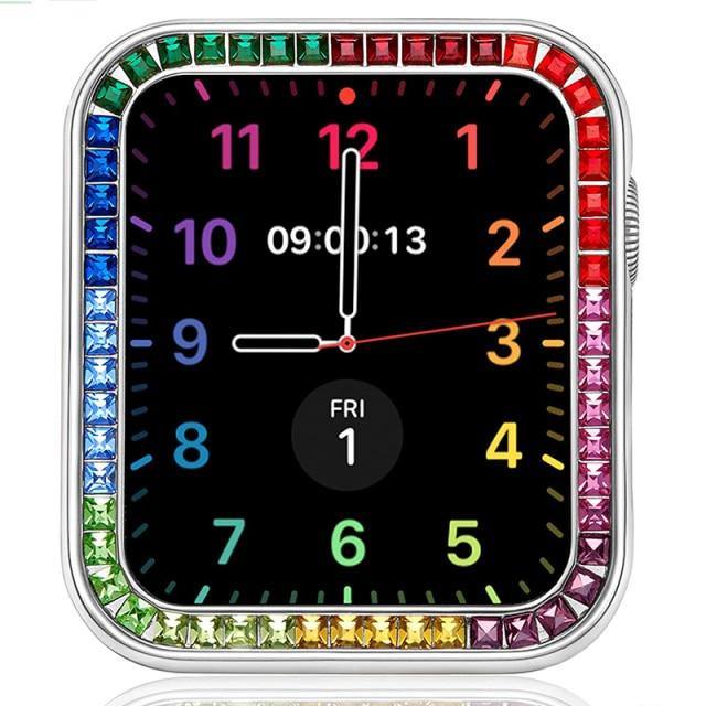 Diamond Apple Watch Case - arleathercraft