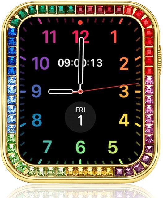 Diamond Apple Watch Case - arleathercraft