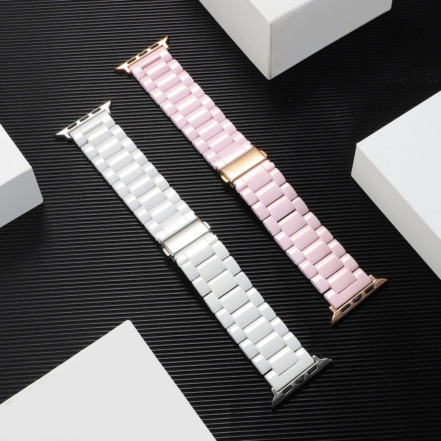 Ceramic Apple Watch Band - arleathercraft