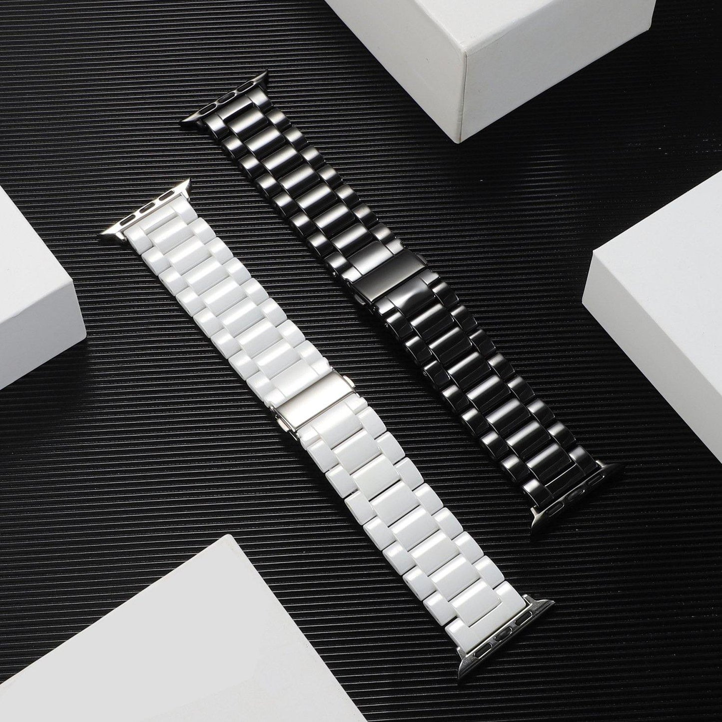 Ceramic Apple Watch Band - arleathercraft