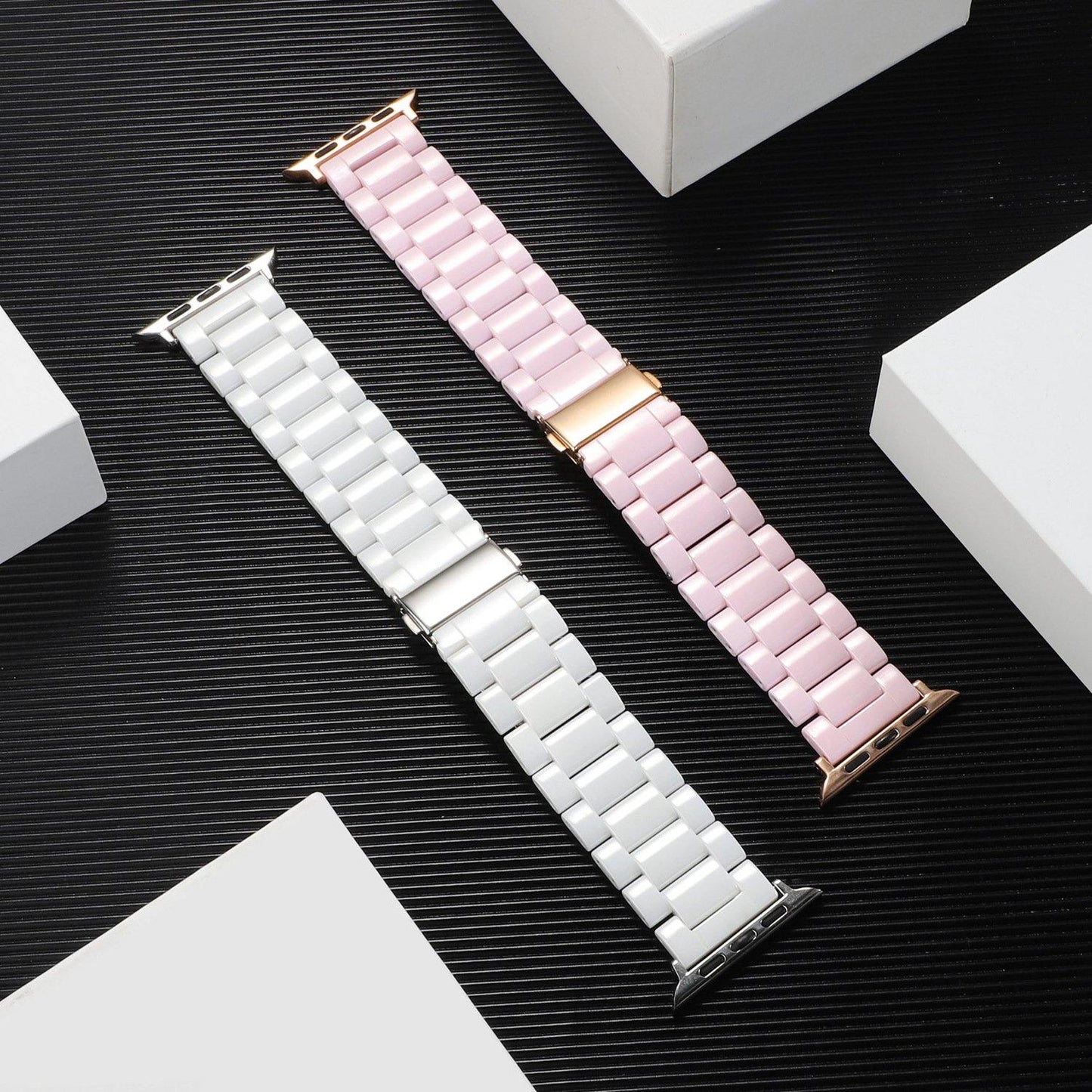 Ceramic Apple Watch Band - arleathercraft