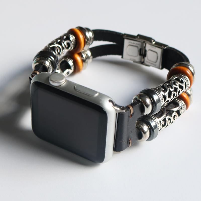 Vintage Apple Watch Band - arleathercraft