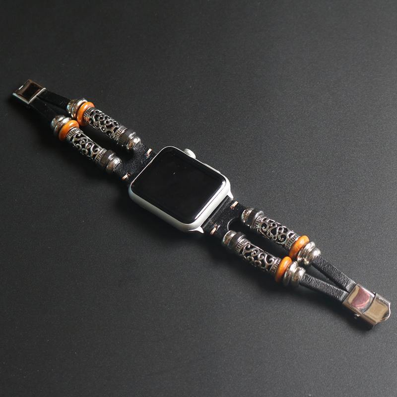 Vintage Apple Watch Band - arleathercraft