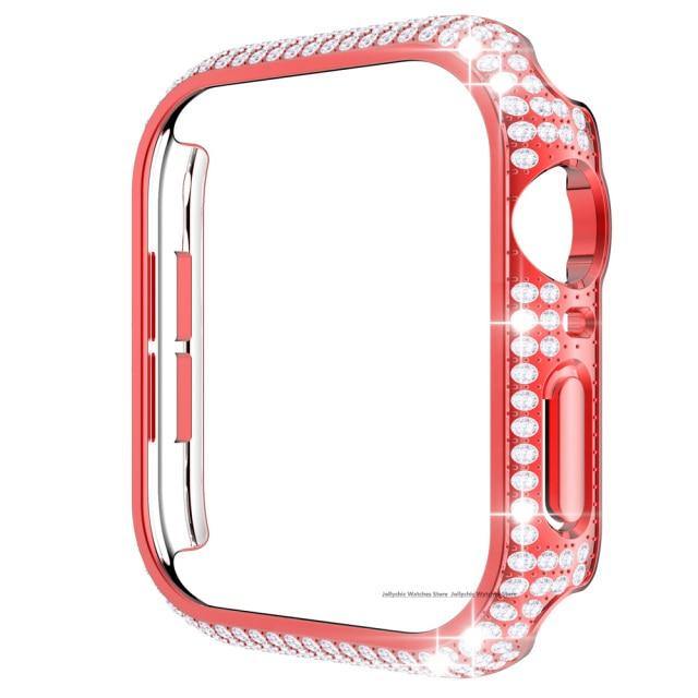 Diamond Apple Watch Case - arleathercraft