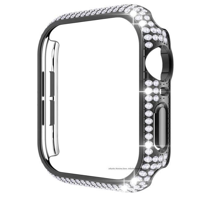 Diamond Apple Watch Case - arleathercraft