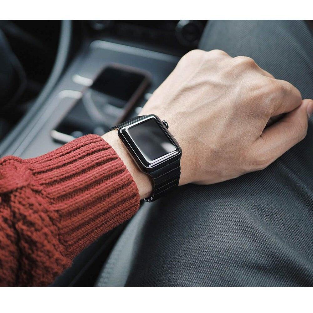 Stainless Steel Apple Watch Strap - arleathercraft