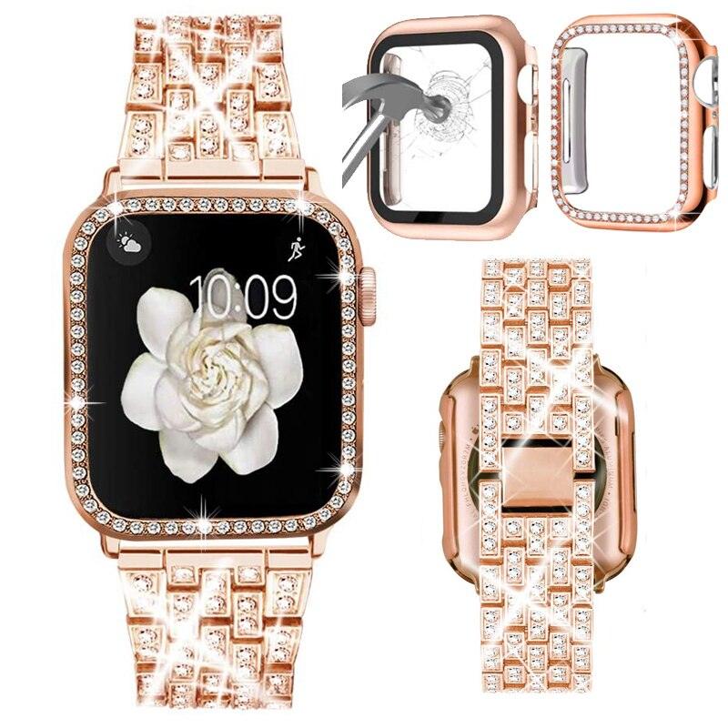 Stainless Steel Apple Watch Strap+Case - arleathercraft