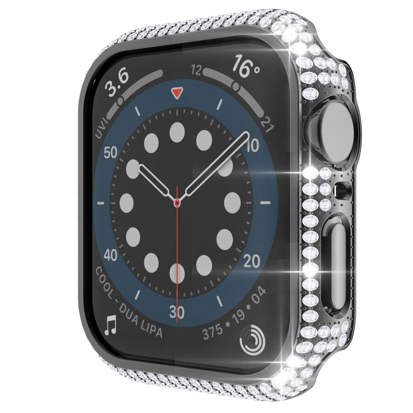 Diamonds Apple Watch Case - arleathercraft