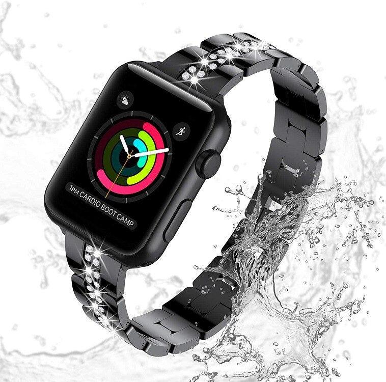 Stainless Steel Apple Watch Strap - arleathercraft