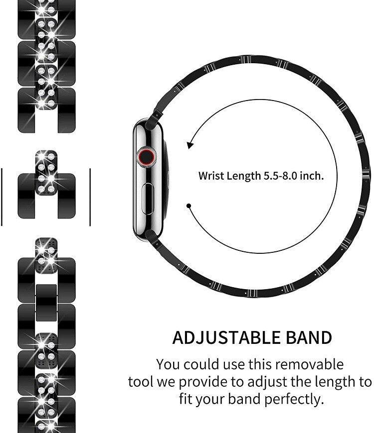 Stainless Steel Apple Watch Strap - arleathercraft