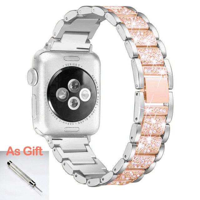 Jewelry Apple Watch Band - arleathercraft